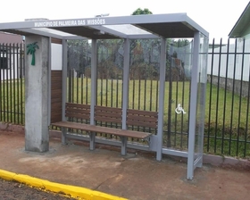 Abrigos de passageiro de ônibus