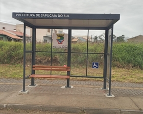 Abrigos de passageiro de ônibus