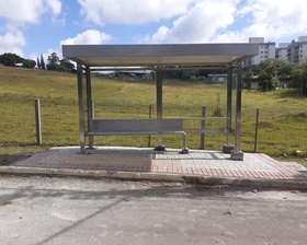 Abrigos de passageiro de ônibus